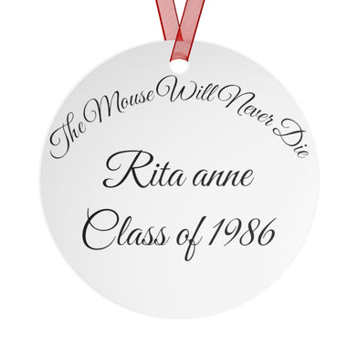 Personalized Metal Christmas Ornament John W Hallahan Girls Catholic High School, Customized ornament gift for alumni, graduate
