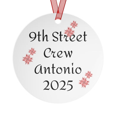 Personalized Metal Ornaments, South Philly Christmas Tree Ornament, Customized Holiday Decoration, Christma Gift, Festive Ornament