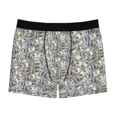 show Me The Money Men's Boxer Briefs,  Playful Gift for Him, Funny Underwear, Gag Gift, Everyday Comfort