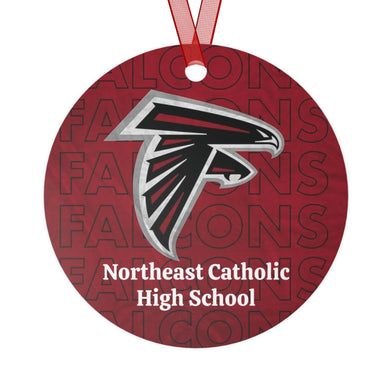 Personalized Northeast Catholic High School for Boys Metal Christmas Tree Ornament, North Catholic Alumni, Philly, Philadelphia,