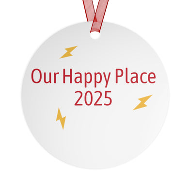 Personalized Wildwood NJ Jumbos  Metal Christmas Tree Ornament