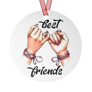 Best Friend Metal Christmas Tree Ornament, Best Friends like sisters