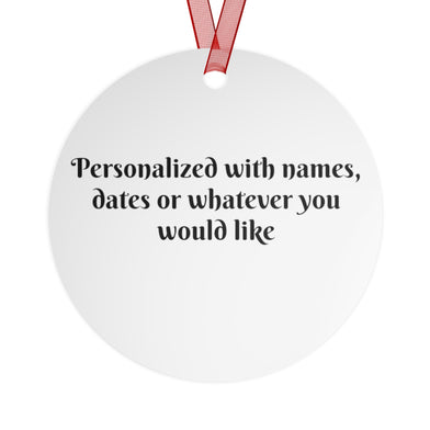 Personalized Wildwood NJ Sams Pizza Medal Christmas Tree Custom Ornament