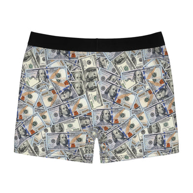 show Me The Money Men's Boxer Briefs,  Playful Gift for Him, Funny Underwear, Gag Gift, Everyday Comfort
