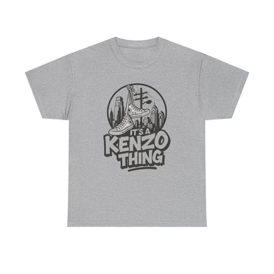 It's a Kenzo Thing Unisex Heavy Cotton Tee | Casual Streetwear, Philly, Philadelphia Graphic Tee, Unisex Fashion, City Vibes