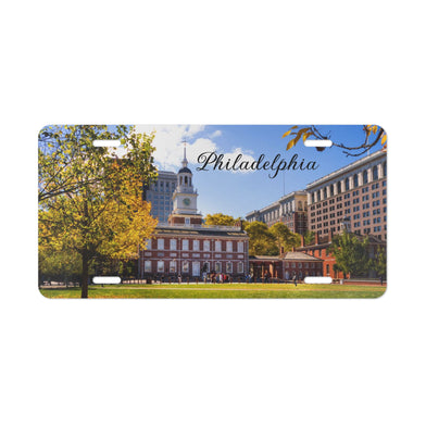 Philadelphia PA Vanity Plate, Philly License Plate for Cars, Wall Art Decor, Philadelphia Theme, Gift for Travelers, Unique Display
