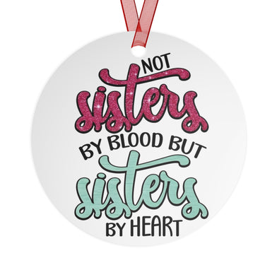 Best Friend Metal Christmas Tree Ornament, Best Friends like sisters